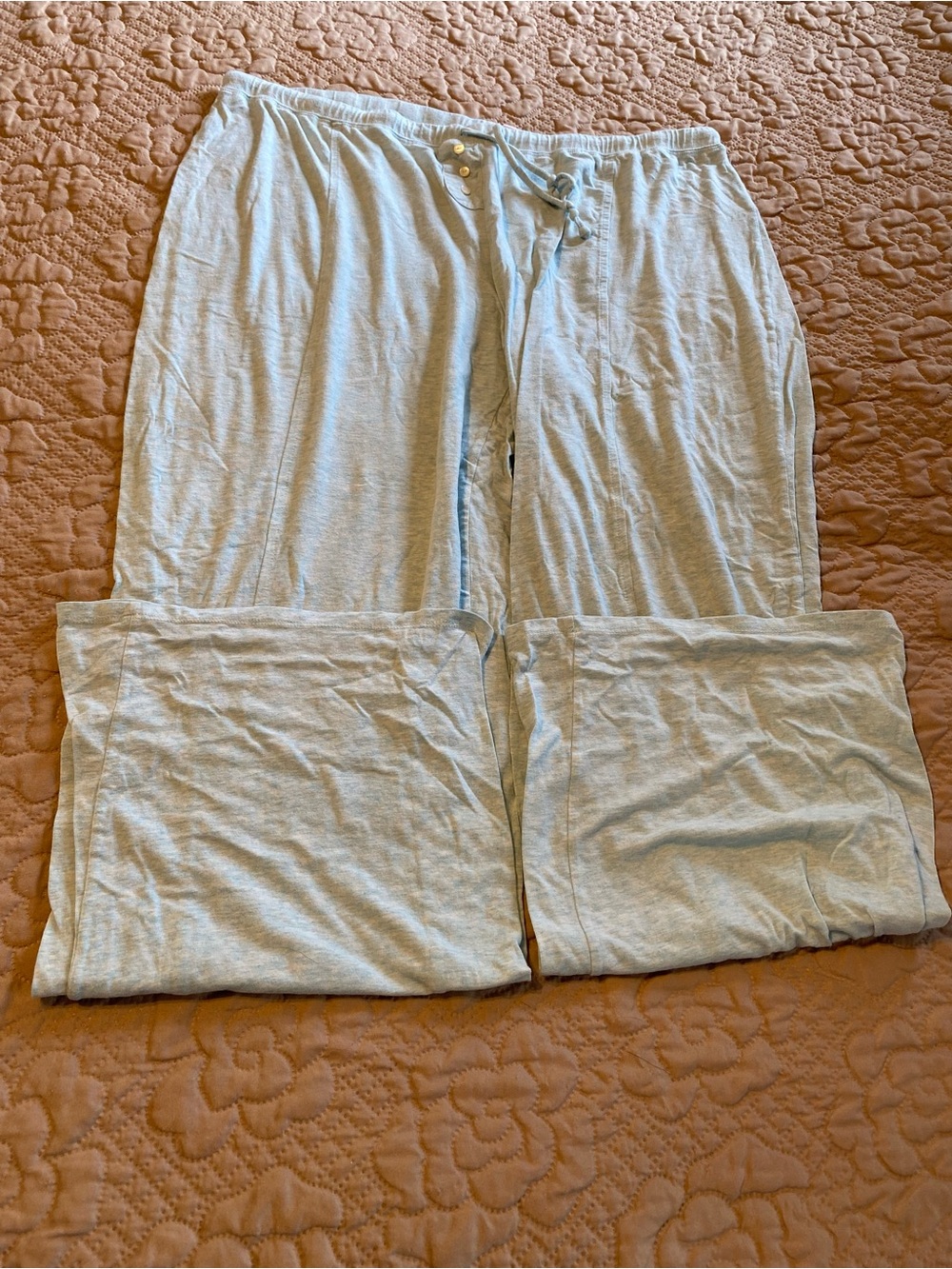 Light blue pj pants
